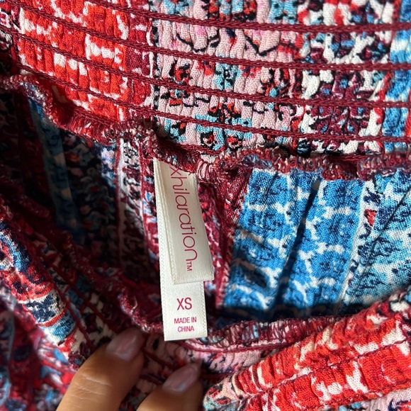 💎Red & Blue Floral Maxi - Picture 8 of 10